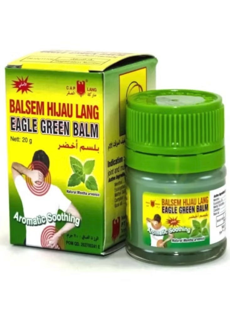 Eagle Balsem Gosok Javi Green Balm And Geliga Muscular Balm 20 g - Image 4